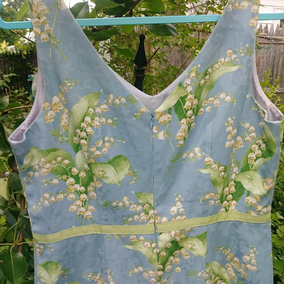 LILY OF VALLEY Blue *Tea Party* Dress L/XL 14P 14 - Picture 5 of 7